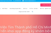 Làm rõ nguyên nhân Viện Tim TP.HCM bị tấn công trang web lấy số khám bệnh