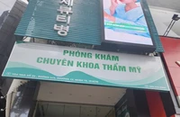 Cơ sở thẩm mỹ không phép mở chuông báo cháy tẩu thoát khi có đoàn kiểm tra