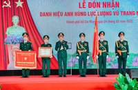 Một khoa của Bệnh viện Quân y 175 hai lần nhận danh hiệu Anh hùng lực lượng vũ trang Nhân dân