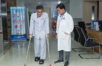 MC Thanh Bạch bị ngã xuống mương nước, phải nhập viện cấp cứu