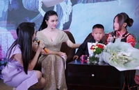 Sao mai Lương Hải Yến ngất lịm khi quay MV ở Lai Châu