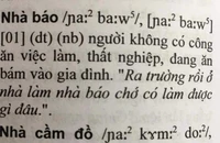 Định nghĩa về nhà báo: Cần rà soát lại các ấn phẩm từ điển trên thị trường