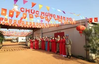 Không khí đón Tết cổ truyền của dân tộc Việt ở Nam Sudan