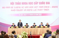 'Khẳng định bản sắc và bản lĩnh của dân tộc trong quá trình hội nhập quốc tế’