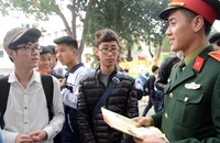 Điểm sàn xét tuyển vào các trường quân đội cao nhất 23,5 điểm