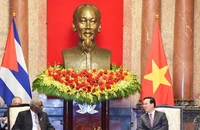 Chủ tịch nước: Quan hệ Việt Nam- Cuba là hình mẫu trên thế giới