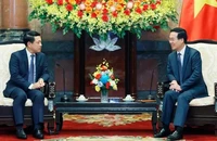 Chủ tịch nước tiếp Phó Thủ tướng, Bộ trưởng Ngoại giao Lào