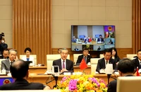 Bộ trưởng Ngoại giao Trung Quốc Vương Nghị đến Việt Nam, đồng chủ trì phiên họp