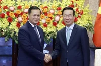 Chủ tịch nước Võ Văn Thưởng tiếp Thủ tướng Campuchia