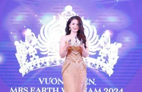 'Hoa hậu quý bà Trái đất Việt Nam 2024' truyền đi thông điệp bảo vệ môi trường