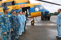 3 trực thăng quân đội tham gia cứu hộ vùng lũ Yên Bái, Cao Bằng