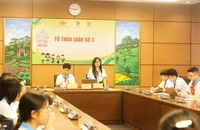 Đại biểu thiếu nhi thảo luận sôi nổi về bạo lực học đường tại ‘Quốc hội trẻ em’