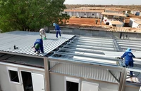 Bộ đội Việt Nam xây dựng doanh trại thông minh ở châu Phi 