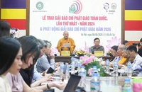 Trao Giải Báo chí Phật giáo toàn quốc 2024 và phát động Giải Báo chí Phật giáo năm 2025