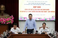 Công bố thể lệ Giải Báo chí toàn quốc Vì sự nghiệp phát triển Văn hóa Việt Nam
