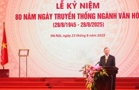Toàn văn phát biểu của Tổng Bí thư tại Lễ kỷ niệm 80 năm Ngày truyền thống ngành Văn hoá