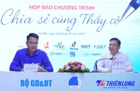Tổ chức cuộc thi Tri ân thầy cô – chia sẻ cùng thầy cô trên mạng xã hội