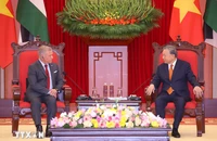 Tổng Bí thư Tô Lâm tiếp Quốc vương Jordan Abdullah II Ibn Al-Hussein