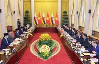 Việt Nam khuyến khích Brunei tham gia dự án xây Trung tâm Tài chính quốc tế