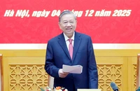 Tổng Bí thư: Tiếp tục xây dựng quân đội 'tinh, gọn, mạnh', hiện đại
