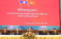Toàn văn điện mừng Đại hội Đảng Nhân dân cách mạng Lào lần thứ 12