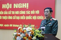 Đại tướng Phan Văn Giang được giới thiệu ứng cử đại biểu Quốc hội khóa XVI