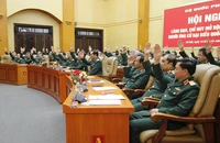 100% đại biểu nhất trí giới thiệu 3 lãnh đạo Bộ Quốc phòng ứng cử đại biểu Quốc hội khóa XVI
