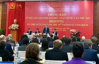 Thông báo kết quả Đại hội XIV tới các cơ quan đại diện ngoại giao nước ngoài