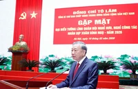 Tổng Bí thư gặp mặt các tướng lĩnh Quân đội nghỉ hưu dịp Xuân Bính Ngọ 2026