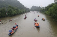 Đình chỉ hai lái đò chùa Hương vì vòi tiền, tự ý ghép khách