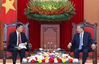 Tổng Bí thư Tô Lâm tiếp Đoàn đại biểu cấp cao Bộ Công an Lào 