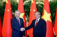 Tổng Bí thư, Chủ tịch nước Tô Lâm hội kiến Thủ tướng Quốc vụ viện Trung Quốc Lý Cường