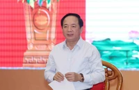 Trưởng Ban Tuyên giáo và Dân vận Trung ương Trịnh Văn Quyết làm việc với các cơ quan báo chí chủ lực