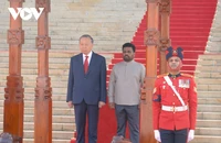Sri Lanka bắn 21 loạt đại bác chào mừng Tổng Bí thư, Chủ tịch nước Tô Lâm