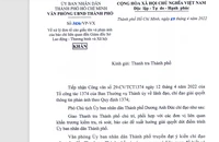 Giám đốc Sở Lao động - Thương binh và Xã hội TP.HCM Lê Minh Tấn. Ảnh: HOÀNG GIANG