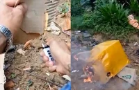 Từ việc “xung phong” đi đốt các thùng xốp trong quán Bò tơ Đà Lạt ở 118 Hùng Vương, chúng tôi phát hiện thông tin các nơi giao hàng cho các quán nhậu ở Đà Lạt.