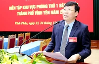 Chủ tịch tỉnh Vĩnh Phúc có 53,19% phiếu tín nhiệm thấp 