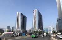 Khu phức hợp Sóng Việt (tại khu đô thị mới Thủ Thiêm, TP Thủ Đức), một trong những dự án được TP.HCM gỡ vướng đã nhanh chóng triển khai xây dựng hoàn thiện.
