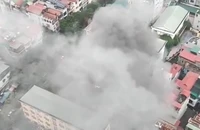 Hà Nội: Cháy tại Trường THCS Văn Quán, không có thiệt hại về người