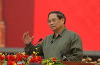 Thủ tướng Phạm Minh Chính dự lễ tiếp nhận ủng hộ chương trình 'Xóa nhà tạm, nhà dột nát'