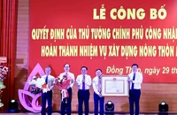Tỉnh Đồng Tháp hoàn thành nhiệm vụ xây dựng nông thôn mới năm 2024
