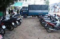 Công an Tây Ninh thu giữ 33 xe máy không rõ nguồn gốc
