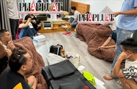 8 người mang ma tuý trên núi Đại Bình bay lắc