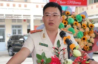 Thiếu tá Đào Huy Dương làm trưởng Công an huyện Đạ Huoai mới