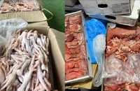 Phát hiện hơn 2,5 tấn thực phẩm đông lạnh không rõ nguồn gốc ở Đà Lạt