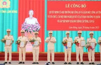 Công an tỉnh Lâm Đồng mới có 7 Phó Giám đốc, 28 trưởng phòng 