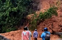 Tạm dừng lưu thông qua đèo Ngoạn Mục để xử lý điểm sạt lở mới