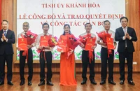 Khánh Hoà điều động, bổ nhiệm hàng loạt cán bộ 