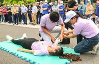 Sôi nổi hội thao hè năm 2024 tại Nhà máy thuốc lá Khatoco Khánh Hòa