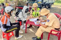 Phú Yên: 10 ngày, gần 500 học sinh vi phạm giao thông bị phạt